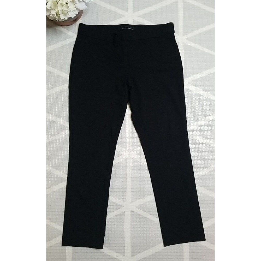 Amanda Chelsea Women's Dress Pants 4P Black Stretch Modern Taper Nordstrom